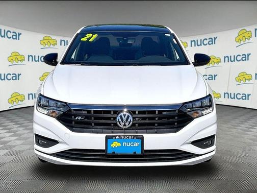 Pure White 2021 Volkswagen Jetta 1.4T R-Line