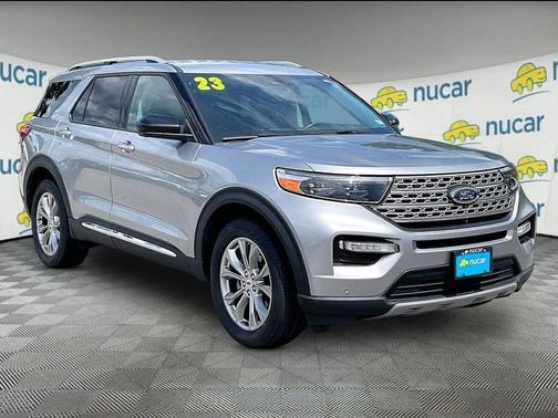 Silver 2023 Ford Explorer Limited