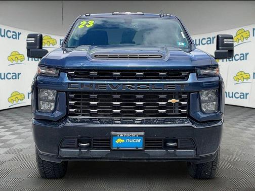 Blue 2023 Chevrolet Silverado 2500 Custom