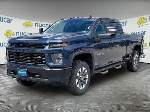 Blue 2023 Chevrolet Silverado 2500 Custom