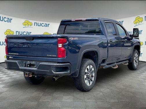 Blue 2023 Chevrolet Silverado 2500 Custom