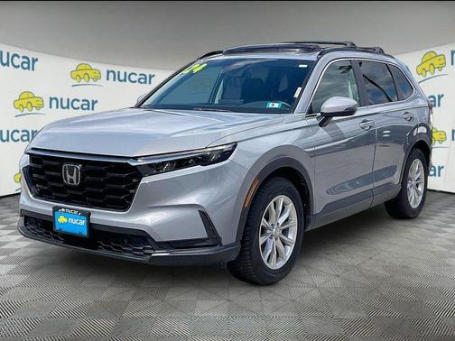 Gray 2024 Honda CR-V EX-L
