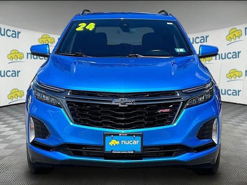 Blue 2024 Chevrolet Equinox RS