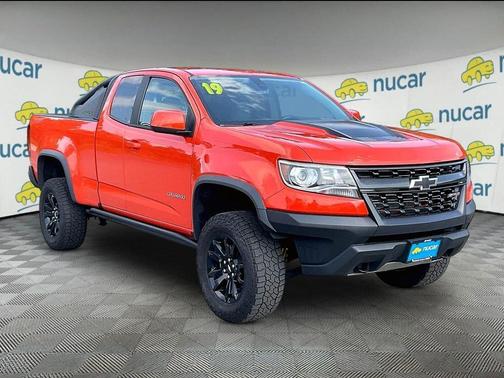 Orange 2019 Chevrolet Colorado ZR2