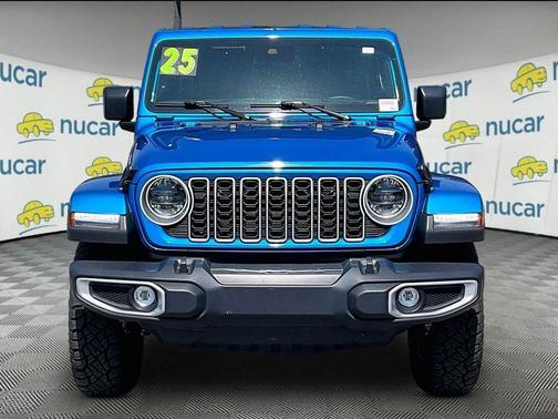 Blue 2025 Jeep Wrangler Sahara
