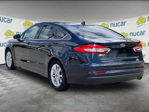 Blue 2020 Ford Fusion SE