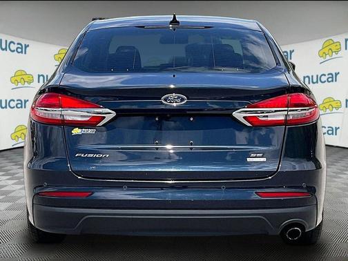 Blue 2020 Ford Fusion SE