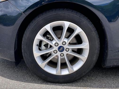 Blue 2020 Ford Fusion SE