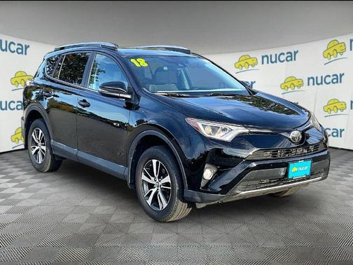 Black 2018 Toyota RAV4 XLE