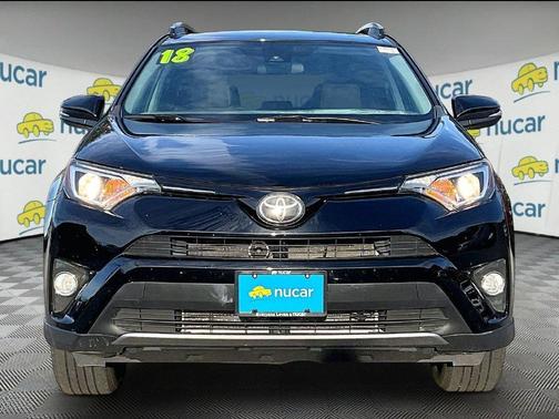 Black 2018 Toyota RAV4 XLE