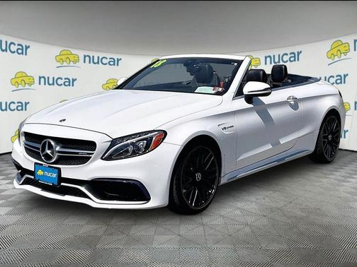 White 2018 Mercedes-Benz AMG C 63 S