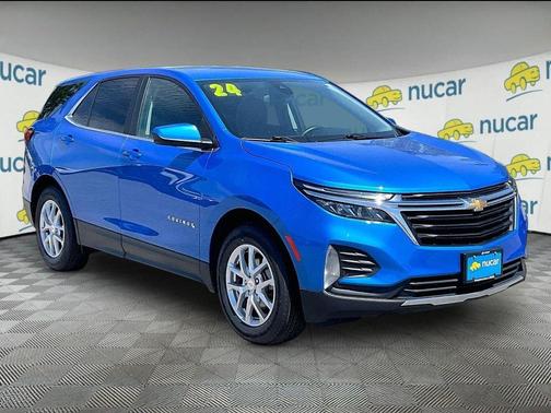Blue 2024 Chevrolet Equinox LT