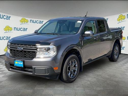Gray 2022 Ford Maverick XLT