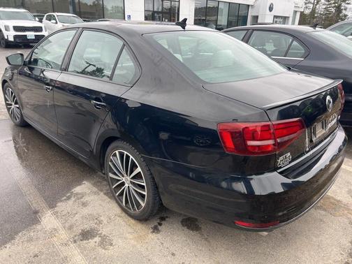 Black 2016 Volkswagen Jetta 1.8T Sport