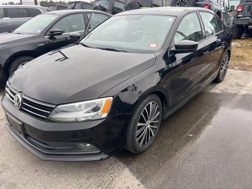 Black 2016 Volkswagen Jetta 1.8T Sport