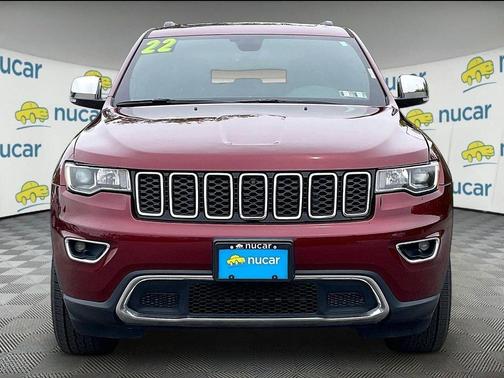 Red 2022 Jeep Grand Cherokee WK Limited