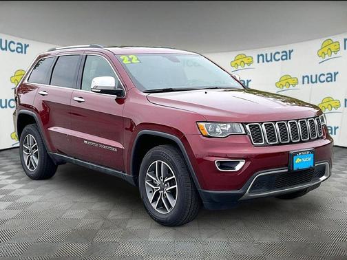 Red 2022 Jeep Grand Cherokee WK Limited