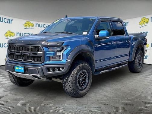 Blue 2019 Ford F-150 Raptor