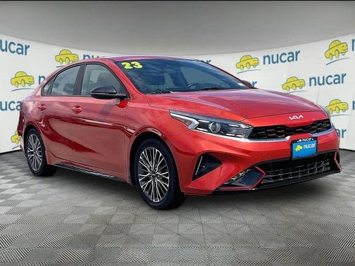 Orange 2023 Kia Forte GT-Line