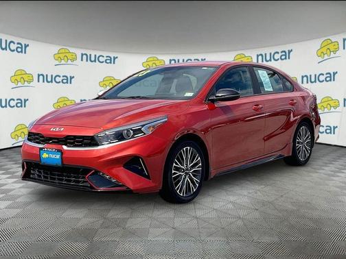 Orange 2023 Kia Forte GT-Line