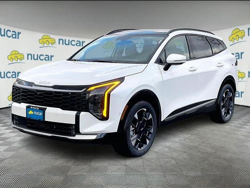 White 2026 Kia Sportage Hybrid SX-Prestige