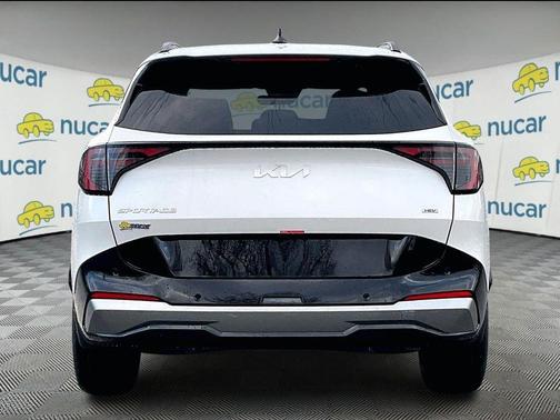 White 2026 Kia Sportage Hybrid SX-Prestige