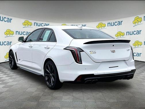 White 2025 Cadillac CT4-V Blackwing