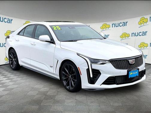 White 2025 Cadillac CT4-V Blackwing