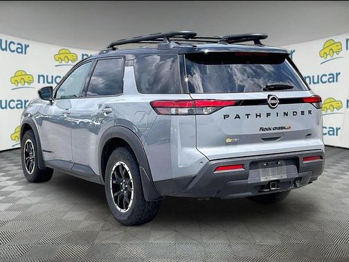 2 Tone Gray / Black Roof 2023 Nissan Pathfinder Rock Creek