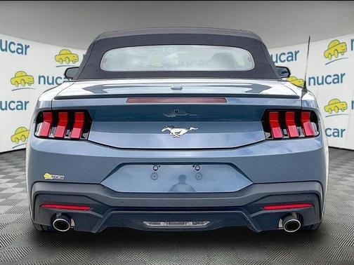 Blue 2024 Ford Mustang EcoBoost Premium