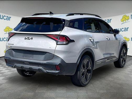 Gray 2025 Kia Sportage X-Line