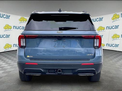 Blue 2025 Ford Explorer ST-Line