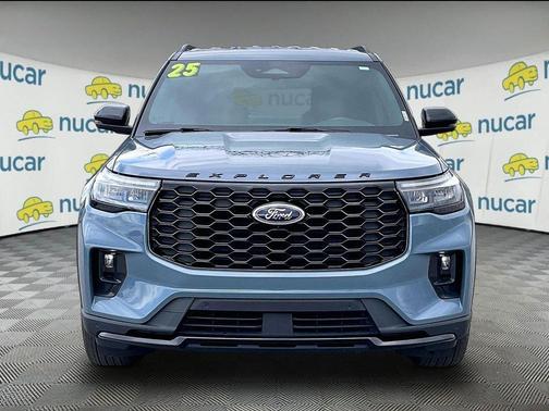 Blue 2025 Ford Explorer ST-Line