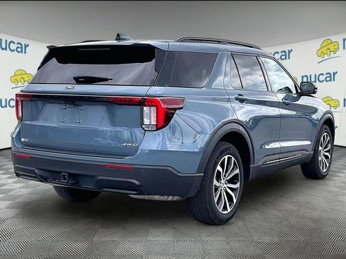 Blue 2025 Ford Explorer ST-Line