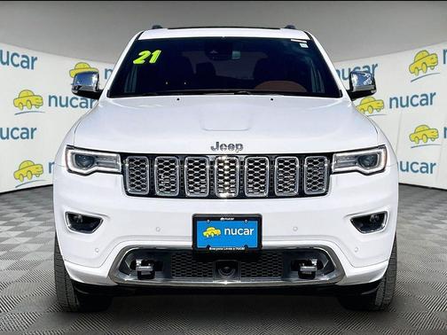 White 2021 Jeep Grand Cherokee Overland