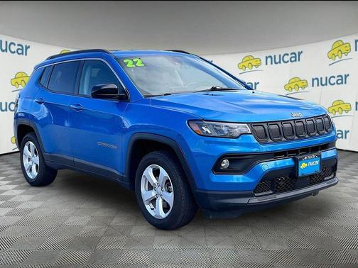 Blue 2022 Jeep Compass Latitude