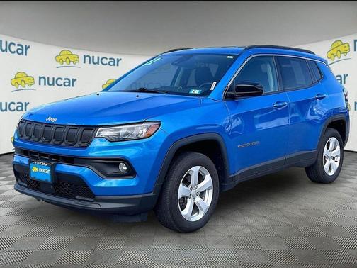 Blue 2022 Jeep Compass Latitude
