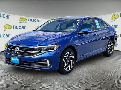 Rising Blue Metallic 2023 Volkswagen Jetta 1.5T SEL