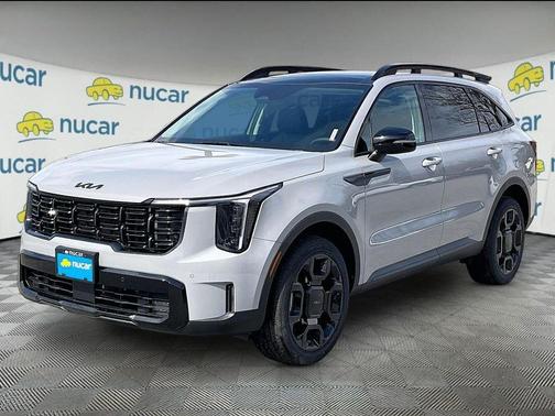 Gray 2026 Kia Sorento X-Line EX