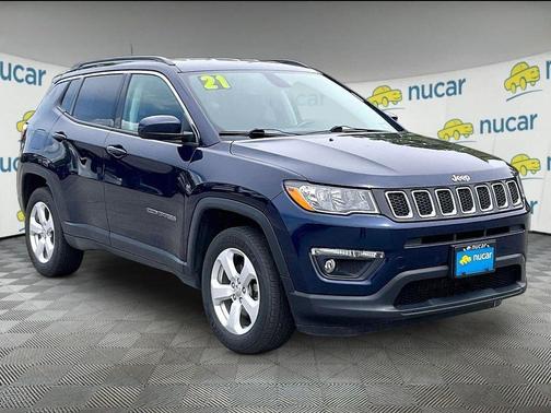 Blue 2021 Jeep Compass Latitude