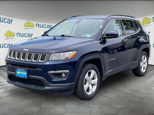 Blue 2021 Jeep Compass Latitude