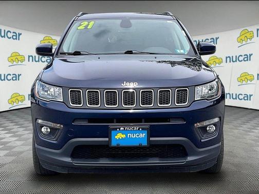 Blue 2021 Jeep Compass Latitude