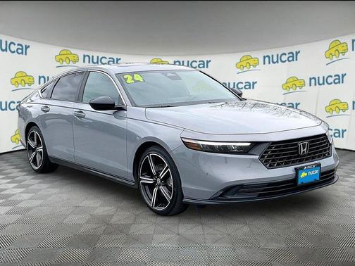 Gray 2024 Honda Accord Hybrid Sport