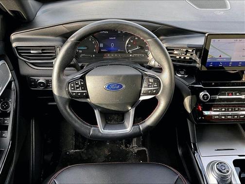 Red 2022 Ford Explorer ST-Line