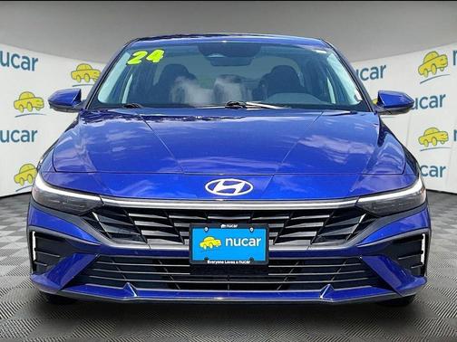 Blue 2024 Hyundai ELANTRA SEL