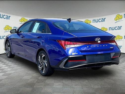 Blue 2024 Hyundai ELANTRA Limited