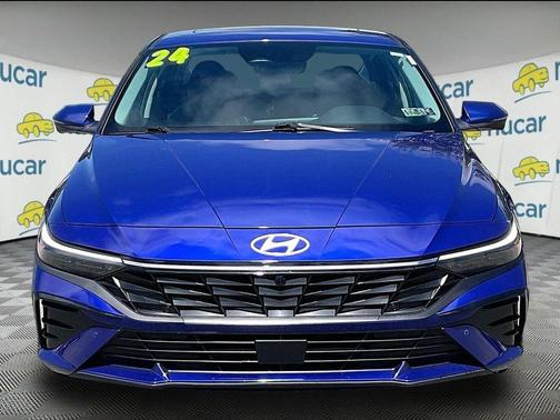 Blue 2024 Hyundai ELANTRA Limited