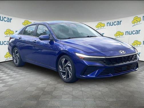 Blue 2024 Hyundai ELANTRA Limited
