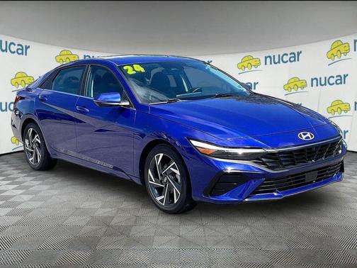 Blue 2024 Hyundai ELANTRA Limited