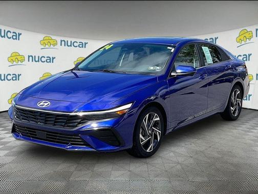Blue 2024 Hyundai ELANTRA Limited
